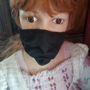 Kid Size Mask w/ Silver & Copper Filters- Black